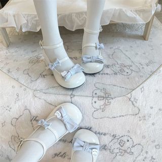 Dễ Thương Phù Hợp Với Váy lolita Giày Ngón Chân Tròn 2025 Phong Cách Mới Nhỏ Nhìn Cao Mary Jane Giày Phong Cách Nhật Bản