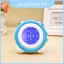 Đồng hồ báo thức kỹ thuật số Lcd hiện đại tối giản có đèn ngủ và nhạc chuông kép sử dụng cho gia đình
