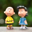 Nhân vật chó Snoopy Pvc Điêu khắc cho trẻ học tập Tương tác vui nhộn và