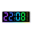 Đồng hồ nhỏ gọn điện tử có đèn và lịch Rgb cho chức năng đầu giường