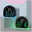 Đồng hồ kỹ thuật số Led báo thức có lịch và đèn ngủ để sử dụng tại nhà Quà tặng và