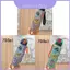 Cốc uống nước hoạt hình họa tiết nhựa có khóa nhấp chuột cho ngoài trời và trẻ em