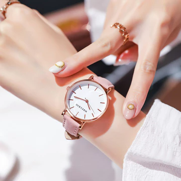 Đồng hồ nữ thời trang đơn giản GD Đồng hồ nữ Học sinh trung học Thắt lưng Đồng hồ đeo tay Đồng hồ thạch anh