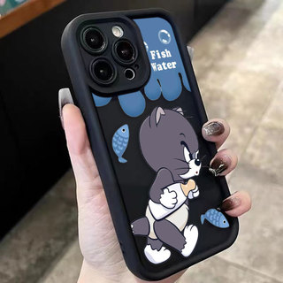 Tom Và Jerry Chuột Và Mèo Tùy Chỉnh Ảnh Ốp Lưng Điện Thoại Samsung Galaxy F06 S20 S21 S22 S23 S24 FE S25 NOTE 20 PLUS ULTRA Ốp Silicon Điện Thoại Di Động DIY Shell