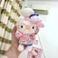 đầu bếp hellokitty túi mặt dây chuyền búp bê sang trọng quà tặng sinh nhật cho bạn gái dễ thương