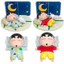 Shinchan Crayon Sleepy Shin Pvc Hình có hộp trưng bày để sưu tập