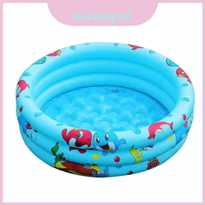 Bể bơi trẻ em bơm hơi có màu sắc tươi sáng và nhựa Pvc sinh thái để chơi nước trong nhà và ngoài trời
