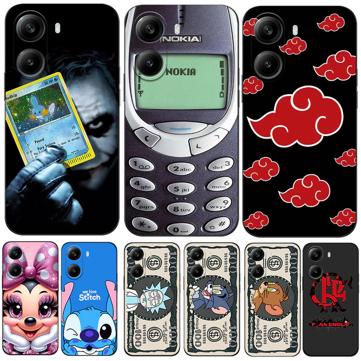 Dành Cho XIAOMI redmi turbo 4 5g POCOX7 PRO Ốp Lưng Silicon Bao anime Đô La Hoạt Hình Ngộ nghĩnh retro Cũ Điện Thoại Đầu Lâu