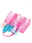 Túi Tote đi biển bằng vải Polyester cỡ lớn có thể mở và kỳ nghỉ bên trong cho túi