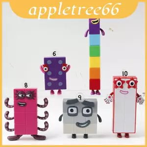 Mô hình đồ chơi Numberblocks có cấu trúc Pvc cho trẻ em và người hâm mộ sưu tập