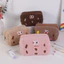 Túi đựng bút chì Fluffy Girl có chất liệu cao cấp để sử dụng ở trường học và