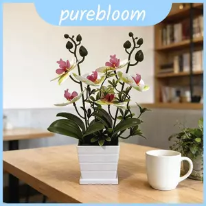 Cây giả hình bướm phong lan với chất liệu nhựa mềm để sử dụng trong đám cưới Chụp ảnh và