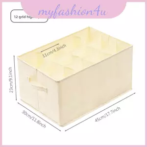 Dụng cụ sắp xếp vải có thể gập lại cho tất đồ lót và đồ nhỏ có nhiều ngăn để du lịch tại nhà và