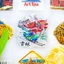 Quần áo truyền thống Jilin Nhãn dán từ tính trượt tuyết phong cách Trung Quốc