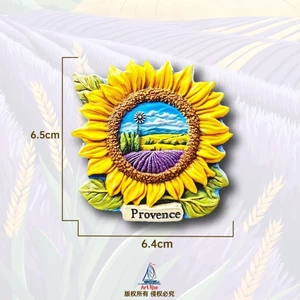 Nhãn dán từ tính hướng dương Pháp Provence