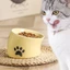 Bát Mèo Gốm Mèo Dễ Thương Dung Tích Lớn Cao Cấp Bát Thực Phẩm Bảo Vệ Cổ Đường Kính Lớn Bát Uống Bát Thực Phẩm Chống Lật Bát Cho Chó