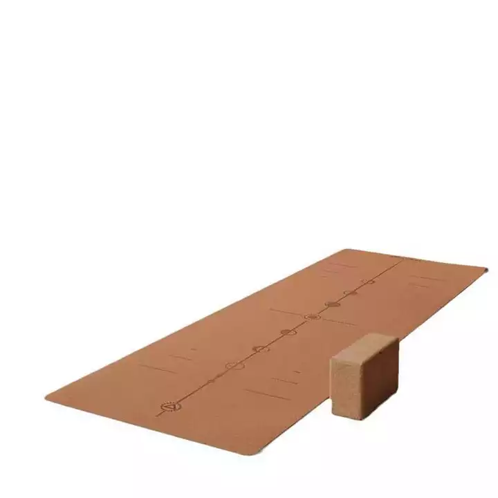 Thảm tập yoga Cork Thảm tập thể dục Hộ gia đình Thảm tập yoga cao su chống trượt thấm mồ hôi Thảm khiêu vũ thấm hút sốc Thảm thể thao – 5