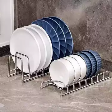 Giá để đồ ăn bằng thép không gỉ Tấm để bàn Giá thoát nước Kệ bếp Giá để bát đĩa để đồ ăn để đồ