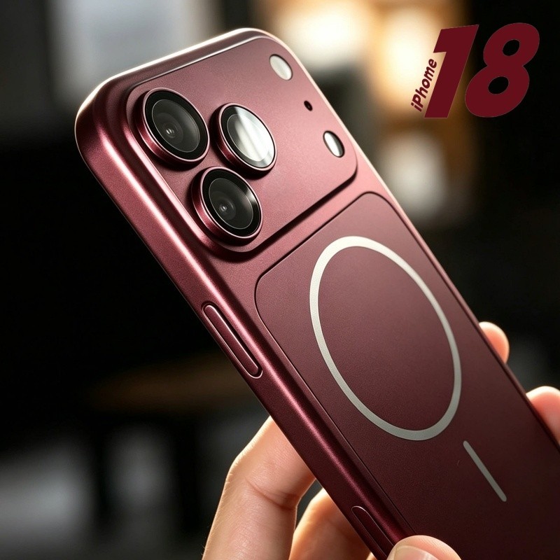 Thay đổi sang 18 pro max Ốp điện thoại iPhone 17 16 15 14 13 pro max 18Pro Ốp điện thoại sạc không dây từ tính có nắp ống kính máy ảnh bảo hiểm toàn diện Ốp điện thoại cứng mờ chố… – ảnh mô tả chi tiết 1