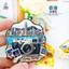 Nhãn dán từ tính màu nhìn thành phố Camera Hồng Kông