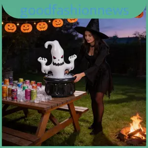 Xô đá bơm hơi ma cho đồ trang trí tiệc Halloween và