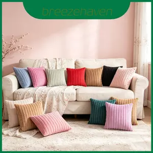 Vỏ đệm màu hiện đại bằng vải Polyester nguyên khối cho phòng văn phòng tại nhà hoặc phòng khách