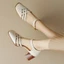 Pháp Bao Đầu Rỗng Giày Sandal Nữ Mùa Hè Mới Retro Da Mềm Gót Dày Giày Đơn Vuông Mũi Giày Cao Gót