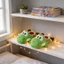 Dép đi trong nhà gia đình hoạt hình Yoshi Mario có đế đệm để thoải mái tại nhà