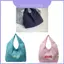 Tote Nylon hợp thời trang với chi tiết hàng đầu và chữ cái mở để mua sắm và đi chơi hàng ngày