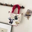 túi đeo chéo vải canvas in hình hoạt hình cầm tay phong cách Nhật Bản mềm mại cô gái cô gái trái