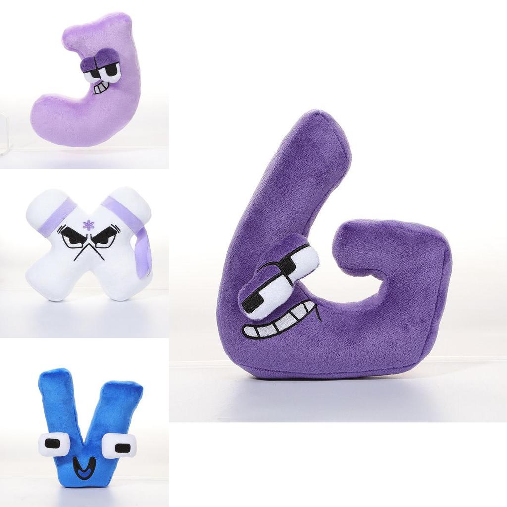 Cuddly Bảng Chữ Cái Lore Letter A Sang Trọng Giáo Dục Cho Bé Đồ Chơi Trang Trí Nhà
