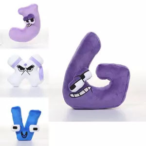 Cuddly Bảng Chữ Cái Lore Letter A Sang Trọng Giáo Dục Cho Bé Đồ Chơi Trang Trí Nhà