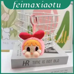 Móc khóa sang trọng Crybaby dễ thương với thiết kế dành cho bé gái Powerpuff dành cho trẻ em và phụ kiện túi xách