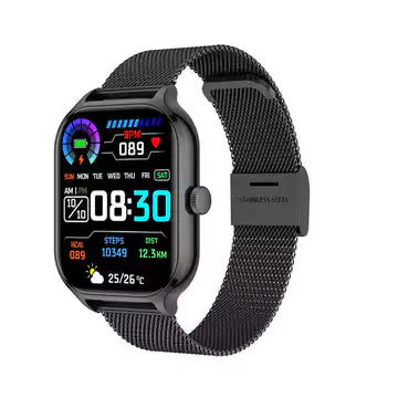 Vòng đeo tay đồng hồ thông minh Z49gtS4 2.01 Vòng đeo tay Bluetooth thể thao màn hình lớn Nhịp tim