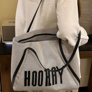Túi tote vải canvas nữ dung tích lớn túi xách nữ cao cấp một vai thời trang mới sinh viên đại học đ