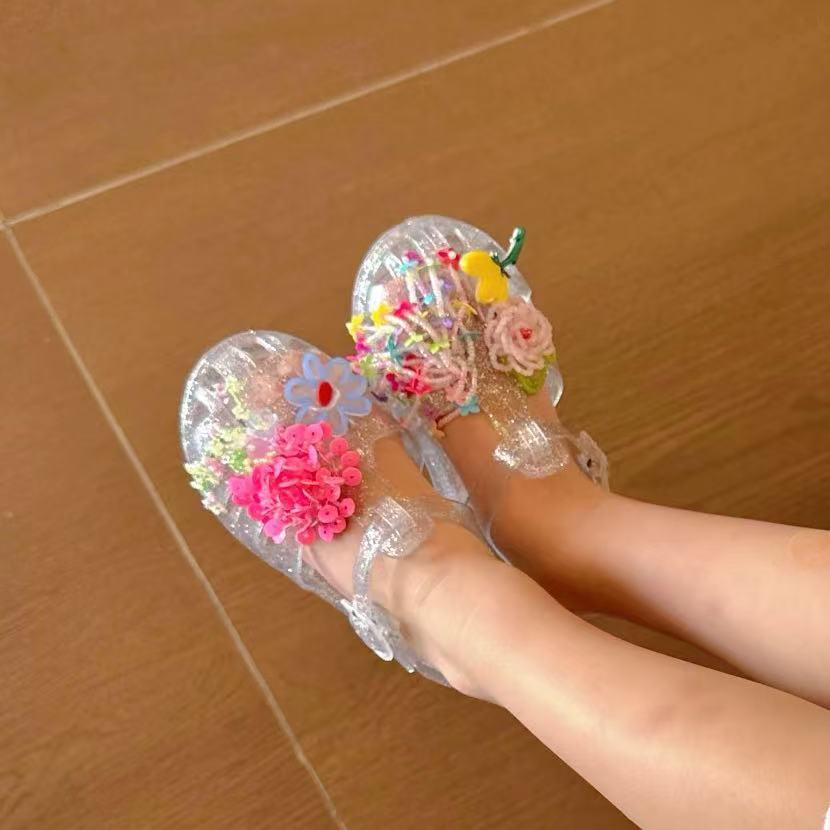 Phong Cách Mới Pha Lê Giày Phụ Kiện Đính Hạt Giày Hoa Khóa Giày