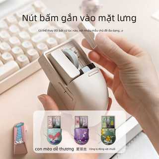 LOFREE-OE909 là chuột Bluetooth không dây ba chế độ được trang bị cảm biến quang học 4000dpi.