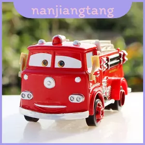 Ô tô Red Fire Truck Thiết kế màu sắc đặc trưng cho trò chơi kể chuyện đích thực