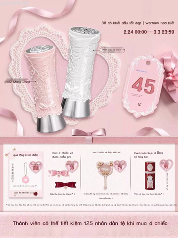 [SIÊU HOT 2026] Son bóng 38 Open Door Red Flower Knows Swan Ballet, hiệu ứng gương, không bết dính,