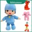 Bộ 4 Đồ Chơi Búp Bê Nhồi Bông Sang Trọng Pocoyo Elly Pato Loula Chất Lượng Cao Cấp Cho Trẻ Em