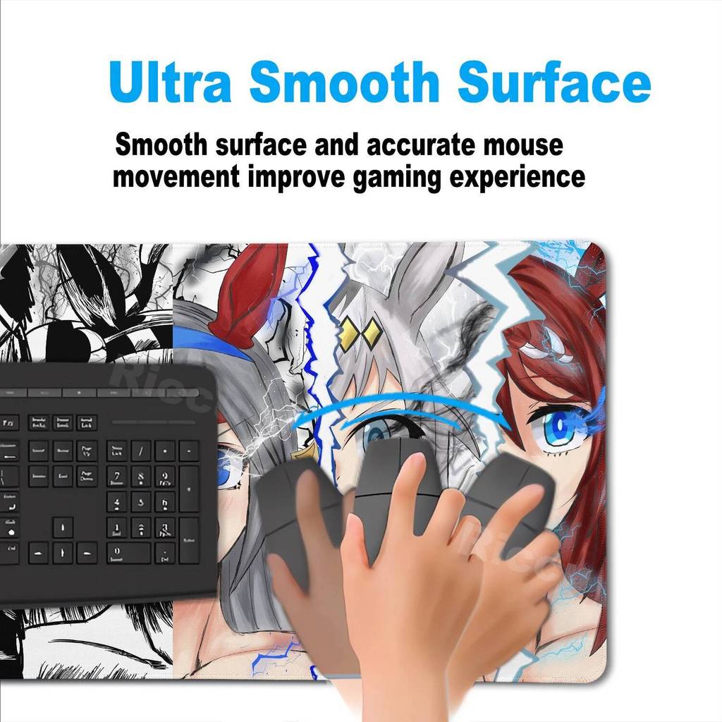 Oguri Cap Umamusume Mousepad HD In Máy Tính Game Thủ Khóa Cạnh Chống Trơn Trượt Miếng Lót Chuột XXL PC Gamer Pretty Derby DeskMat Thảm