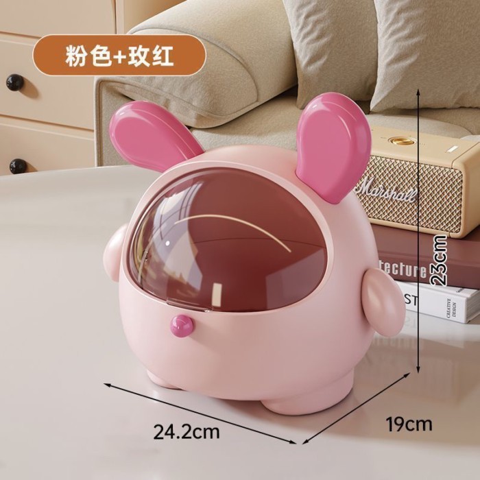 Máy Tính Để Bàn Sáng Tạo Dung Tích Lớn Dễ Thương Hộp Bảo Quản Bảo Quản Kẹp Tóc Chống Bụi Đồ Lặt Vặt Hộp Bảo Quản Phụ Kiện Tóc