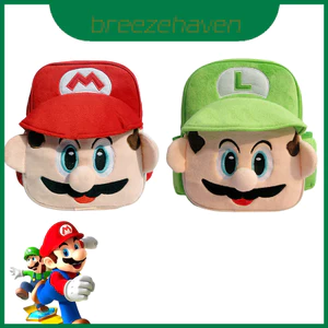 Ba lô sang trọng hoạt hình dễ thương Super Mario vui nhộn và tưởng tượng