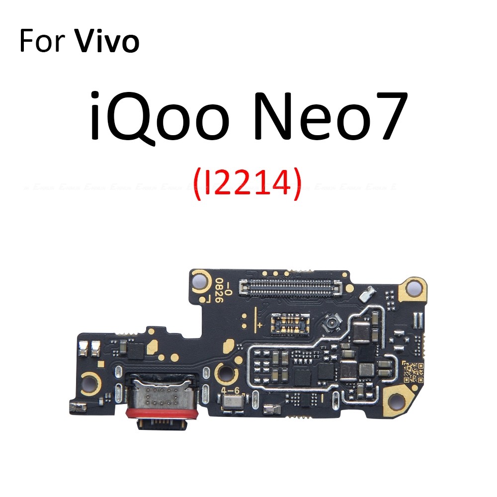 Đế Sạc Cổng Sạc USB Cắm Ban Cáp Mềm Cho Vivo iQoo Neo6 SE Neo7 Racing Neo8 Neo9 Neo9S Neo10 Pro Plus Thay Thế Các Bộ Phận