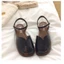 Giày sandal mũi bệt kiểu Pháp đẹp cho nữ, áo khoác ngoài mùa hè với váy, giày La Mã đi biển phong c