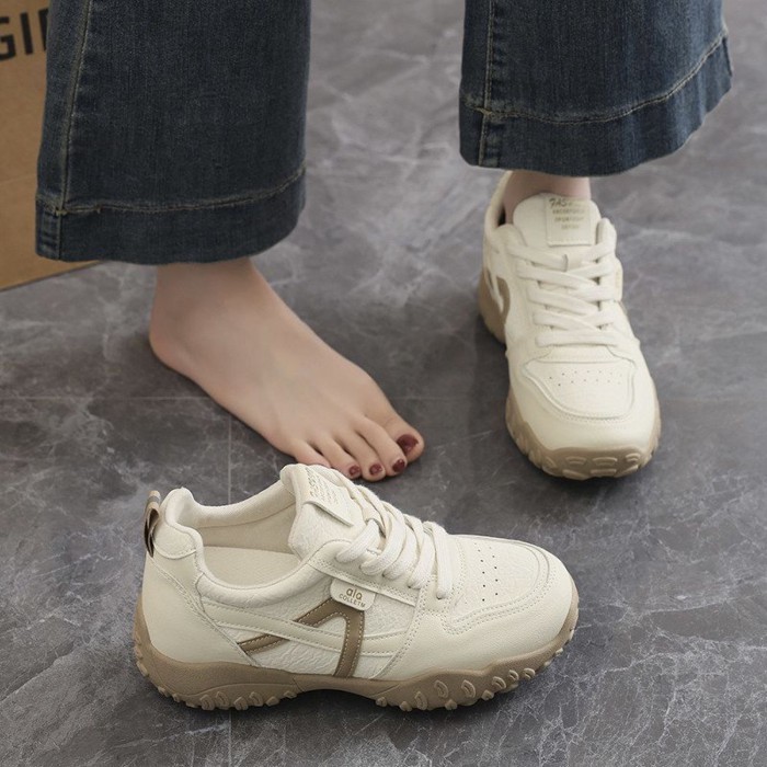 Giày rèn luyện đạo đức đa năng tăng chiều cao vô hình 5cm dành cho nữ thể thao xuân thu và giày for
