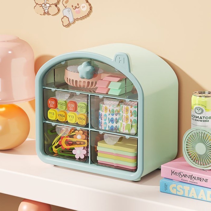 Để Bàn Văn Phòng Phẩm Hộp Bảo Quản Văn Phòng Ngăn Kéo Loại Hộp Sắp Xếp Kệ Mỹ Phẩm