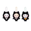 Giyii Chiikawa Halloween Mèo Đen Sang Trọng Móc Khóa Dành Cho Tuổi Teen Và Người Sưu Tập Sử Dụng