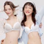 Áo ngực cúp mỏng ren hoa, thoáng khí, không dây lót dành cho nữ