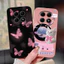 Thiết Kế Mới Dành Cho Redmi Note 15 4G 5G Fantasy Tím Bướm Bảo Vệ Mềm Silicon Lỏng Cho RedmiNote15 Vỏ Siêu Mỏng Capa